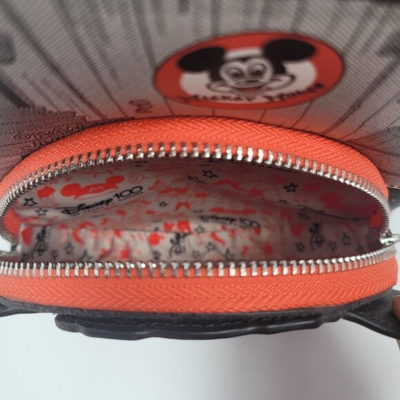 Loungefly Disney100 Mickey Mouse Club Mini Backpack NEW - Picture 5 of 8